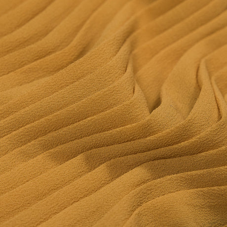 Accordion Pleated Chiffon - Mineral Yellow - Etereo Collection
