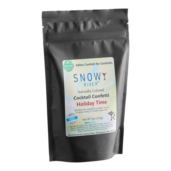 Snowy River Holiday Time Cocktail Confetti 8 oz.