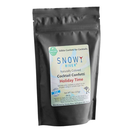 Snowy River Holiday Time Cocktail Confetti 8 oz.