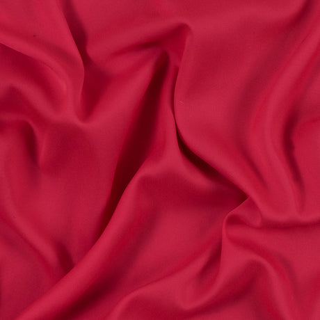 Teaberry Stretch Polyester Woven