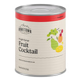 Hometown Provisions #10 Can Fruit Cocktail in Light Syrup - 6/Case
