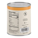 Hometown Provisions #10 Can Diced Peaches in Light Syrup - 6/Case