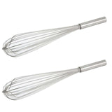 12" French Whip Stainless Steel Mixing Tool