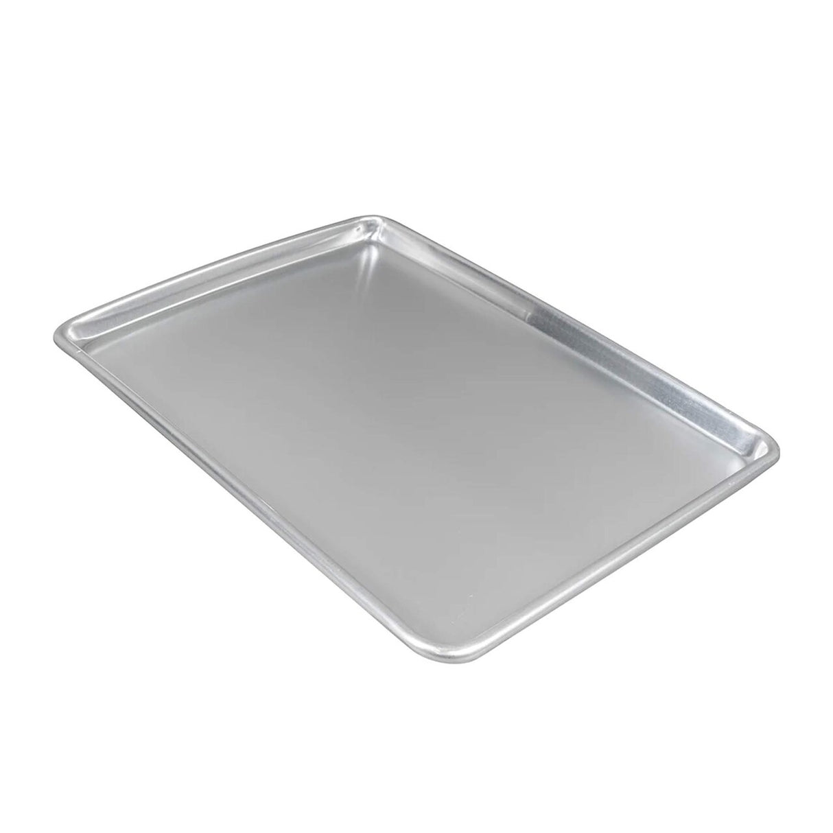 26" x 18" Full Size Sheet Pan 12 Gauge Aluminum Open Bead Heavy-Duty Design