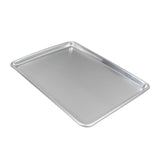 26" x 18" Full Size Sheet Pan 12 Gauge Aluminum Open Bead Heavy-Duty Design