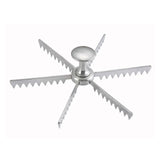 6 Cut Pie & Cake Marker Cast Aluminum Portioning Tool