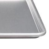 18" x 13" Half Size Sheet Pan 13 Gauge Aluminum Natural Finish