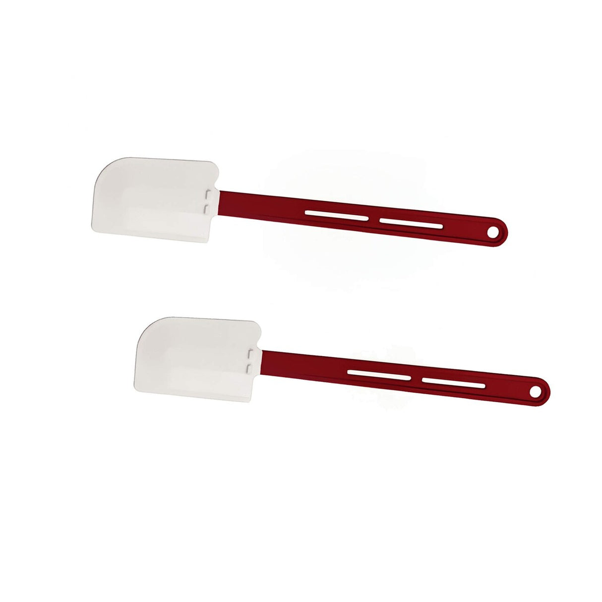 14" Silicone Scraper Heat Resistant to 600°F Red Handle