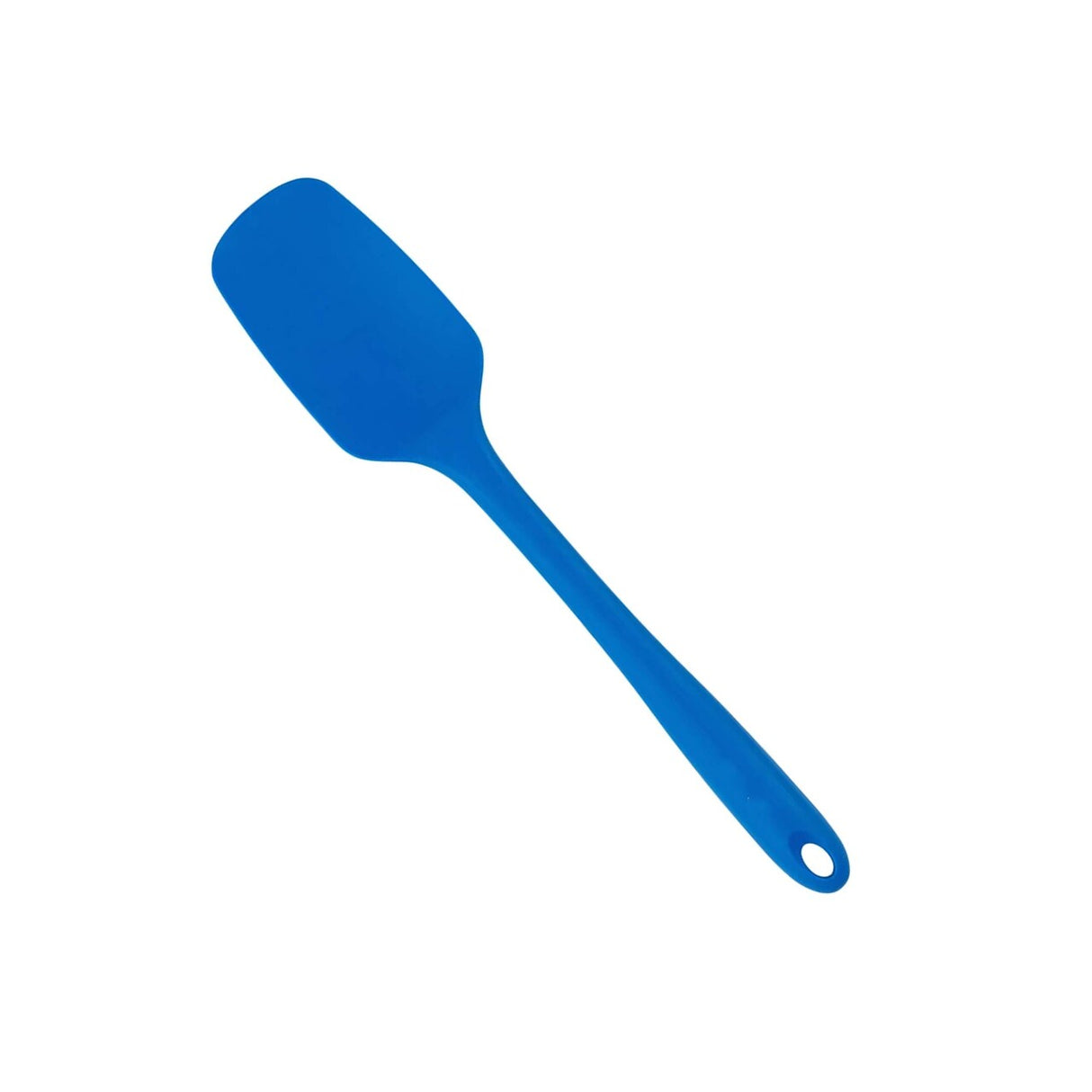 11½" Silicone Scraper Spatula Blue Spoon Shaped