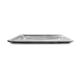 18" x 13" Half Size Sheet Pan 18 Gauge Aluminum Closed Bead Rim