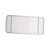 Stainless Steel Wire Pan Grate 5 x 10.5 Third Size