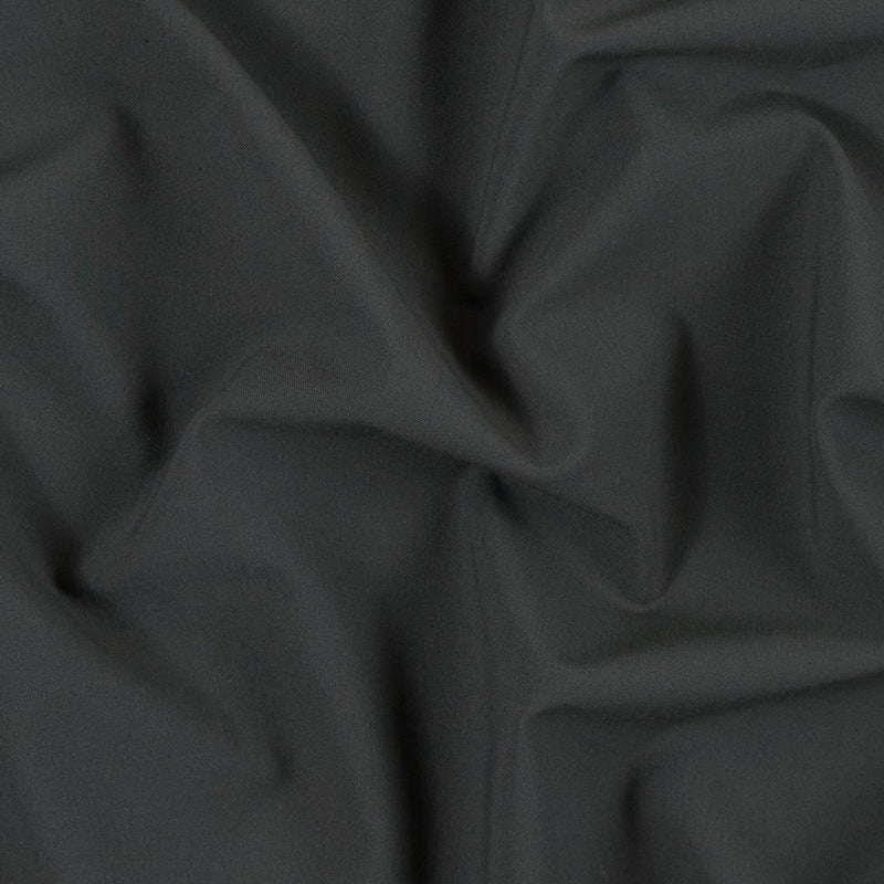 Dusty Olive Stretch Cotton and Polyester Woven