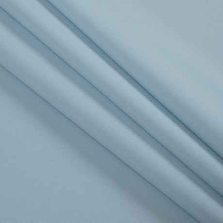 Wan Blue Stretch Polyester Twill