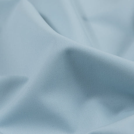 Wan Blue Stretch Polyester Twill