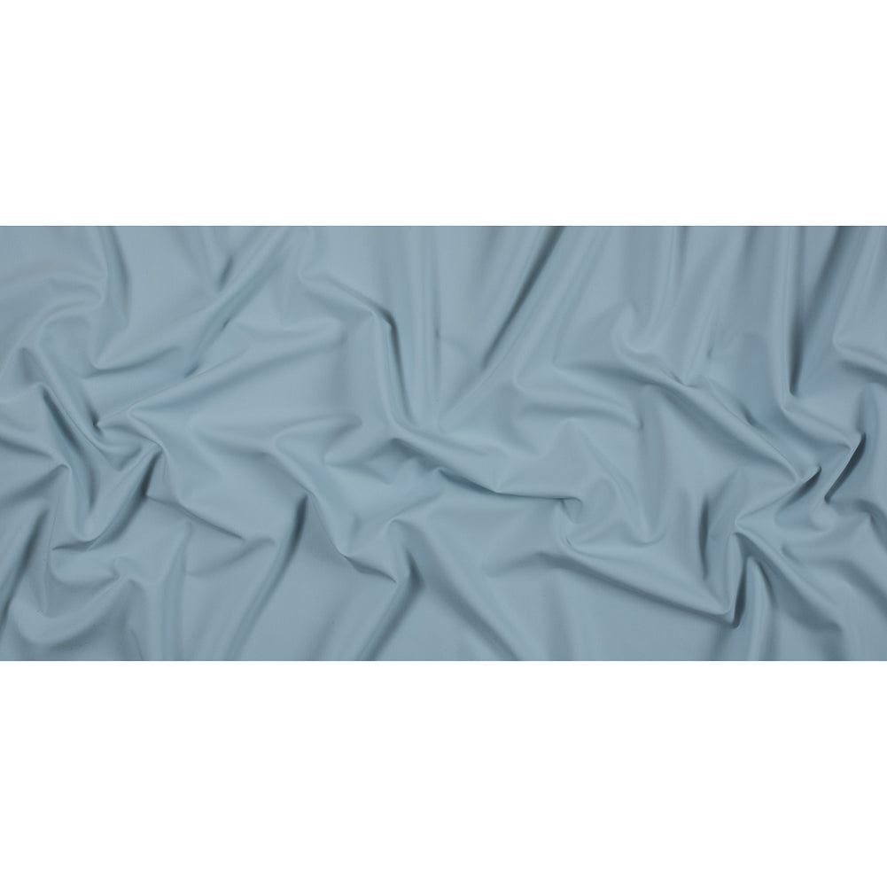 Wan Blue Stretch Polyester Twill