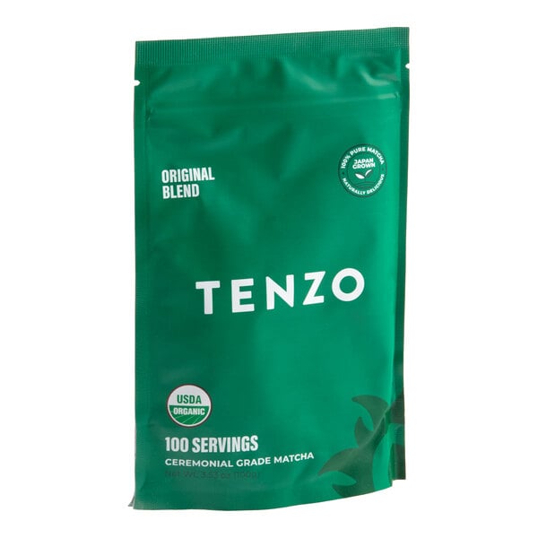 Tenzo Organic Ceremonial Matcha Green Tea Powder 100g (3.5 oz.)
