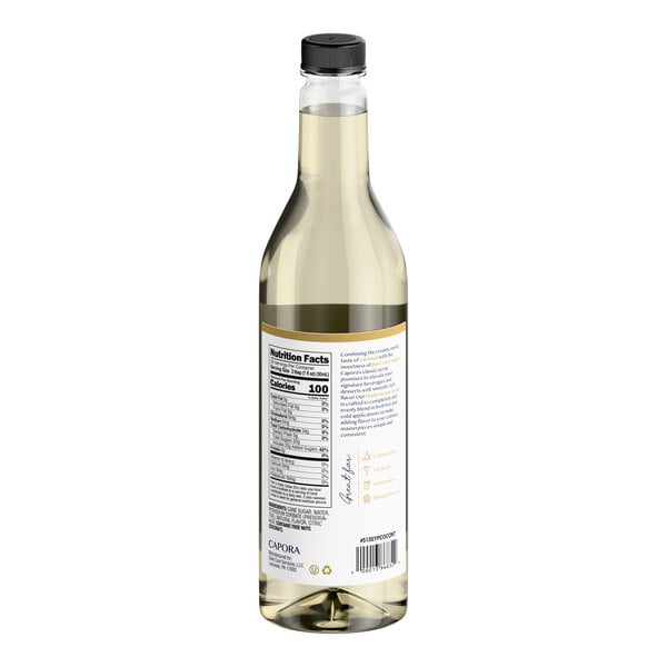 Capora Coconut Flavoring Syrup 750 mL - 6/Case