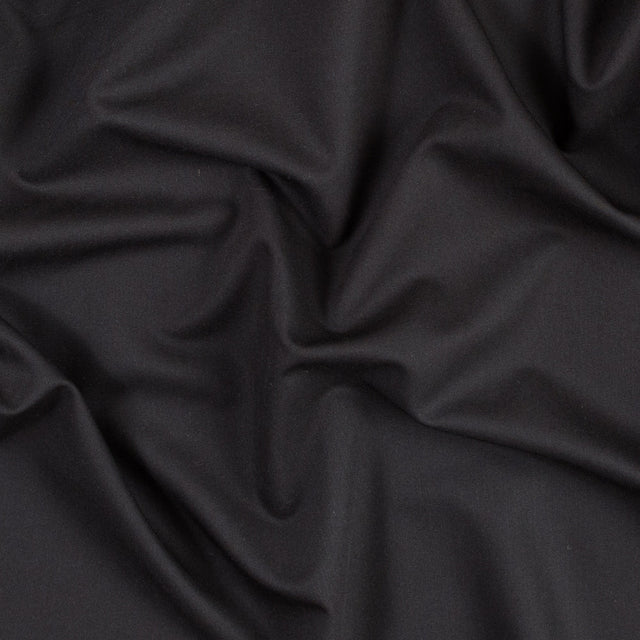 Coffeebean Stretch Polyester Twill