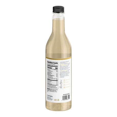 Capora White Chocolate Flavoring Syrup 750 mL - 6/Case