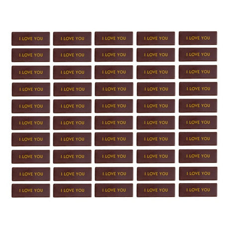 Chocolatree I Love You Chocolate Decoration - 300/Case