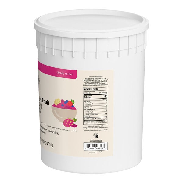 Hometown Provisions Pitaya Dragon Fruit Sorbet 3 Gallon
