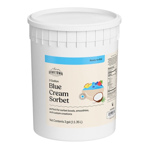 Hometown Provisions Blue Cream Sorbet 3 Gallon