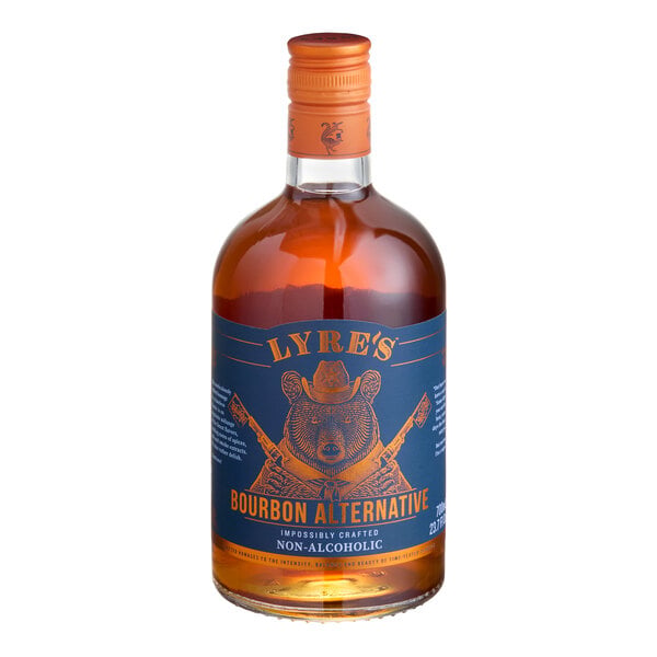 Lyre's American Malt Non-Alcoholic Bourbon 700mL Bottle