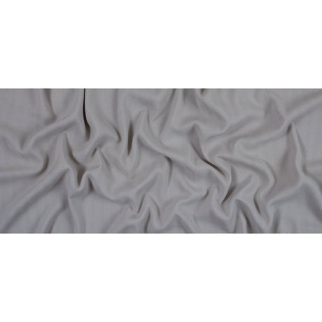 Armani Silver Cloud Herringbone Stretch Wool Woven