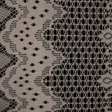 Famous NYC Designer Mojave Desert Crochet Lace with Scallop Border Design