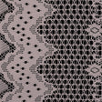 Famous NYC Designer Frappe Crochet Lace with Scallop Border Design