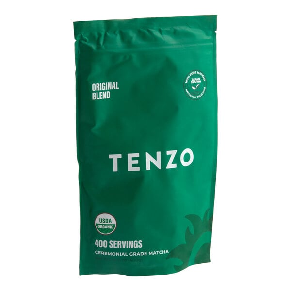 Tenzo Organic Ceremonial Matcha Green Tea Powder 400g (14.1 oz.)