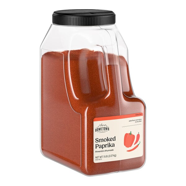 Hometown Provisions Smoked Paprika 5 lb. - 4/Case