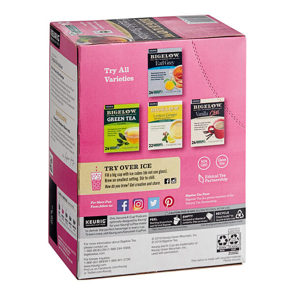 Bigelow English Breakfast Tea Single Serve Keurig® K-Cup® Pods - 96/Case