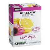 Bigelow Benefits Stay Well Herbal Tea Single Serve Keurig® K-Cup® Pods - 88/Case