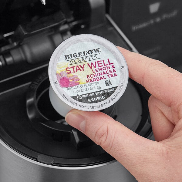 Bigelow Benefits Stay Well Herbal Tea Single Serve Keurig® K-Cup® Pods - 88/Case