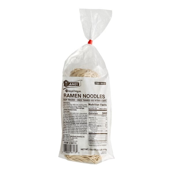 Amoy Royal Dragon Ramen Noodles 17.6 oz. - 12/Case