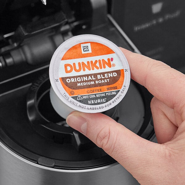 Dunkin' Original Blend Coffee Single Serve Keurig® K-Cup® Pods - 88/Case