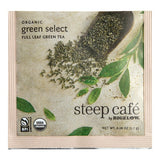 Steep Cafe By Bigelow Organic Green Select Green Tea Pyramid Sachets - 50/Case