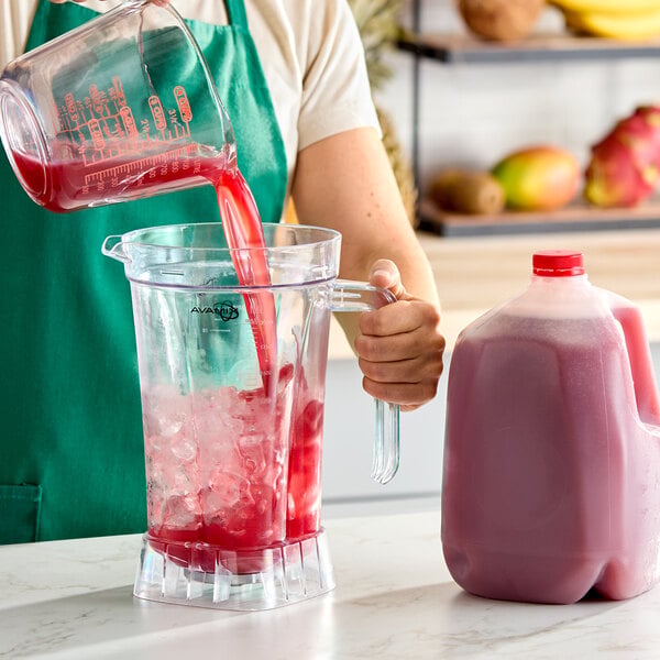 Barfresh No Sugar Added Strawberry Banana Smoothie Mix Concentrate 1 Gallon - 4/Case