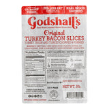 Godshall's Hotel Sliced Turkey Bacon - 160/Case