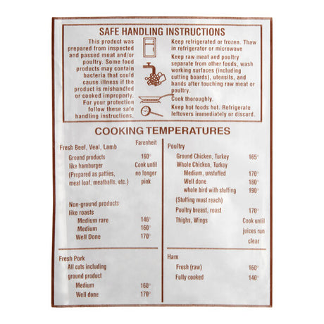 John F. Martin Raw Uncooked Pork Sausage Patty 4 oz. - 96/Case
