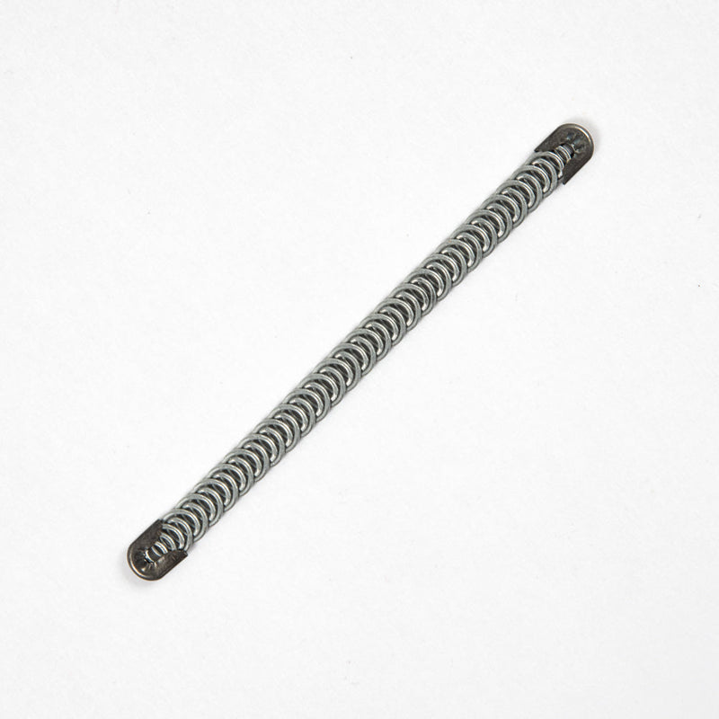 Silver and Gunmetal Metal Boning - 3.5"