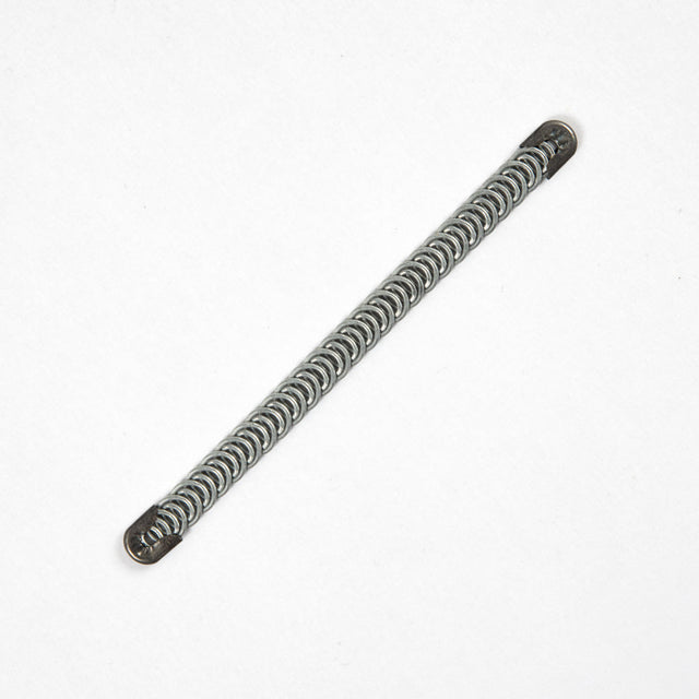 Silver and Gunmetal Metal Boning - 3.5"