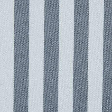 Wild Dove and White Bengal Striped Polyester Twill with Give