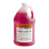 Oringer Seedless Strawberry Puree Hard Serve Ice Cream Base 1 Gallon