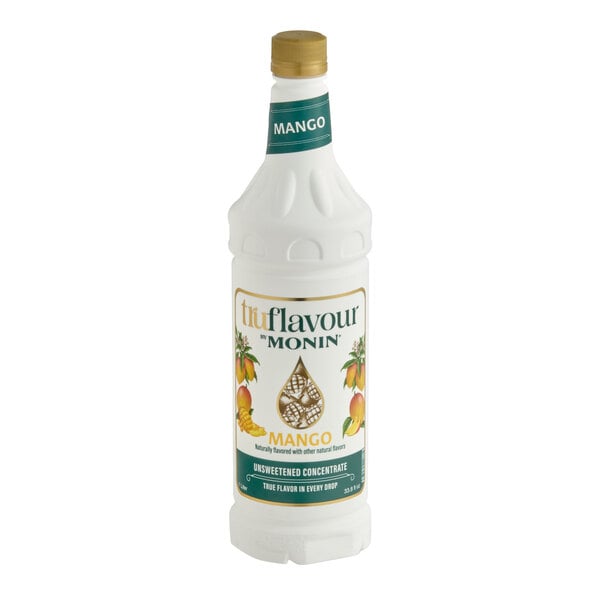 TruFlavour by Monin Unsweetened Mango Flavor Concentrate 1 Liter
