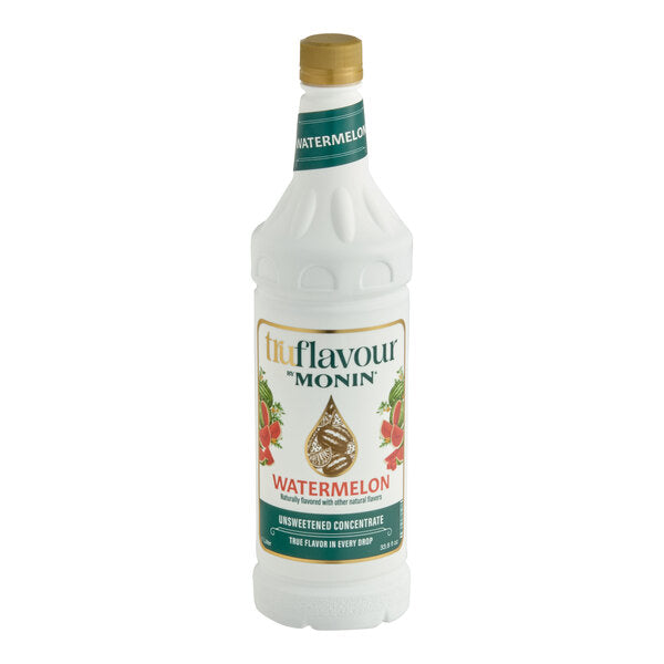 TruFlavour by Monin Unsweetened Watermelon Flavor Concentrate 1 Liter