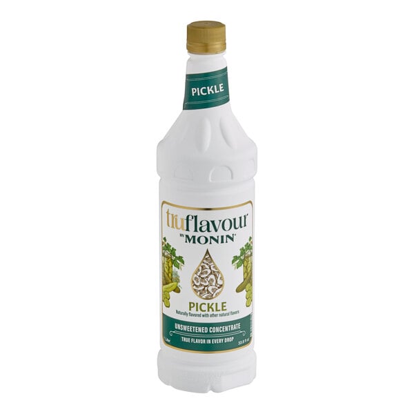 TruFlavour by Monin Unsweetened Pickle Culinary Flavor Concentrate 1 Liter