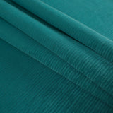 Ultramarine Green Cotton and Polyester Ottoman