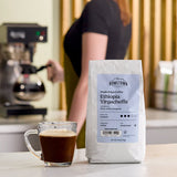 Hometown Provisions Ethiopia Yirgacheffe Whole Bean Coffee 2 lb. - 5/Case